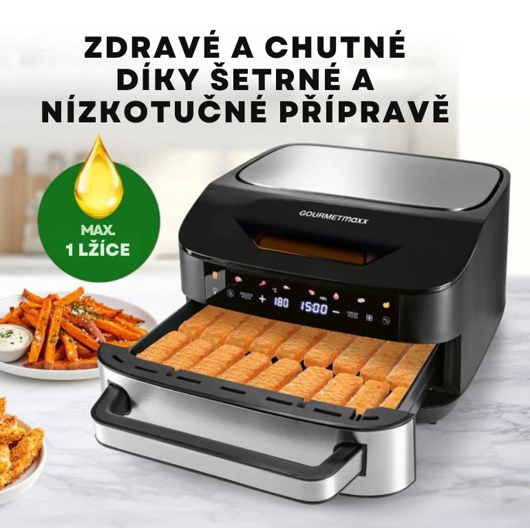GourmetMaxx Horkovzdušná fritéza XXL 16428 (6)